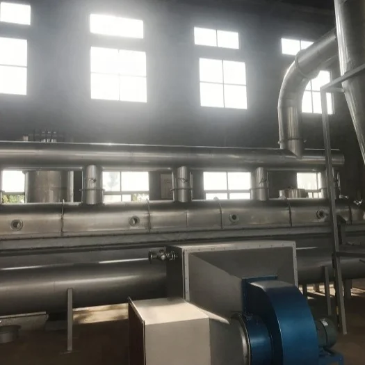 2021 New vibrating fluidized bed dryer for sugar