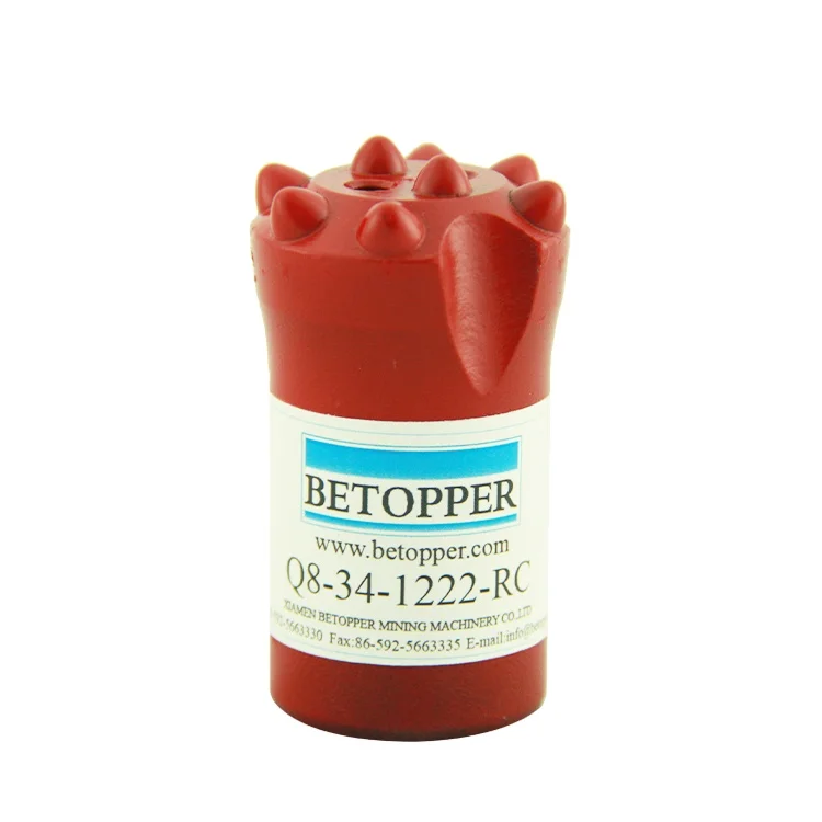 Hotsale 30mm 4 Buttons Tapered Button Bit 7 Degree Mining Tapered Rock Drilling Bit For Mining, Hard Rock