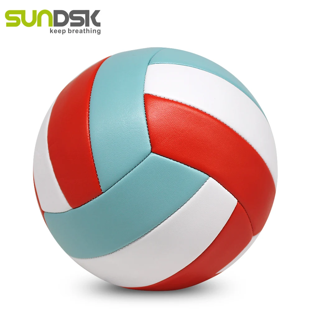 Material Volleyball Pu and Pvc Balones De Voleibol Beach Volleyball Ball for Outdoor Play EN71,REACH SDSK07313 Custom Logo SDSK