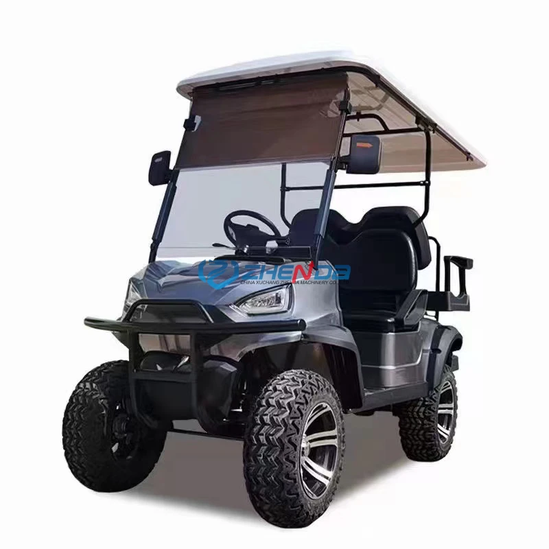 Best Sell Golf Car 4x4 Drive Lithium Battery 48/72v Custom Club Car Street Legal Off-road Adults Golf Car