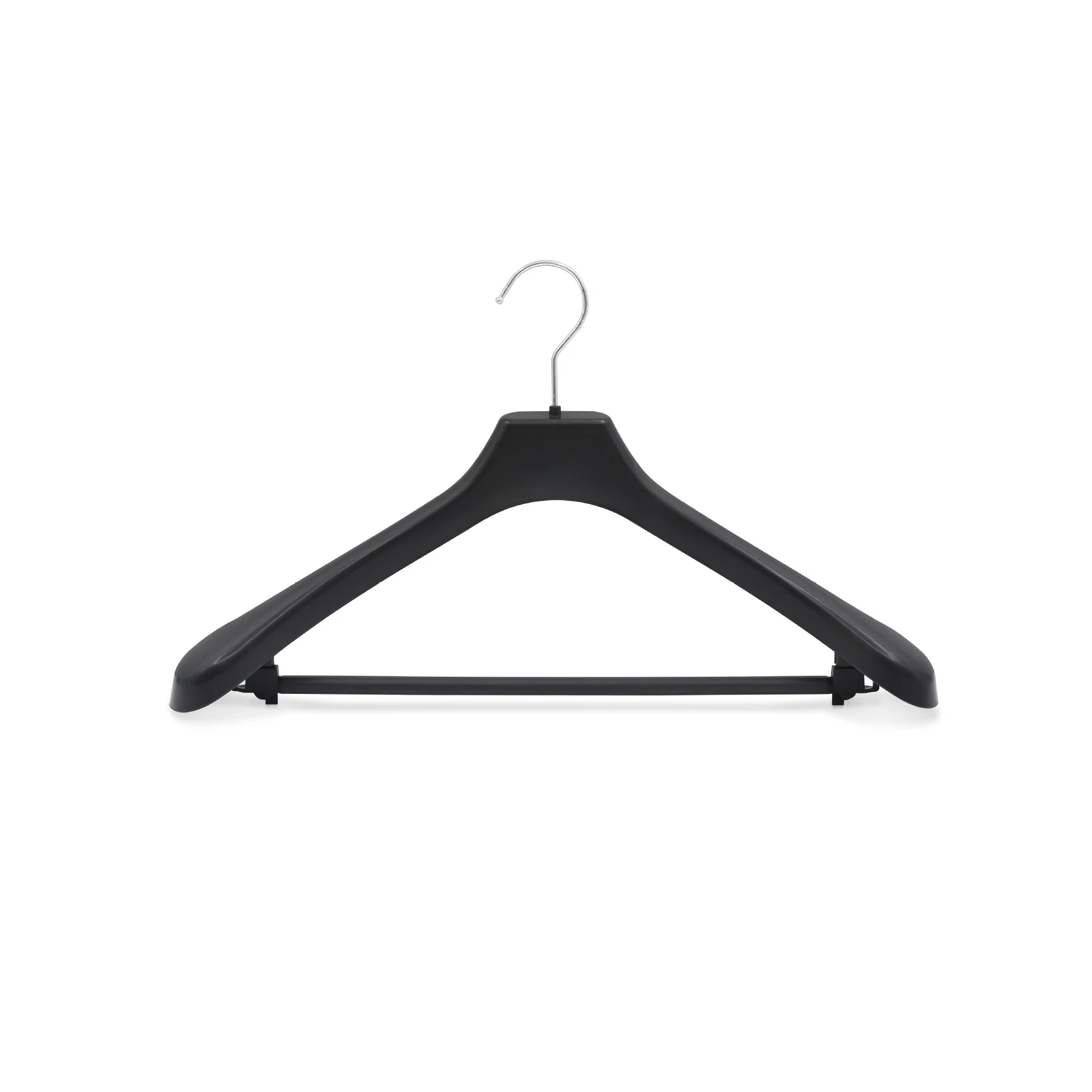 wide shoulders traceless home adult men plastic hangers clothing store hangers women suit hangers with bar