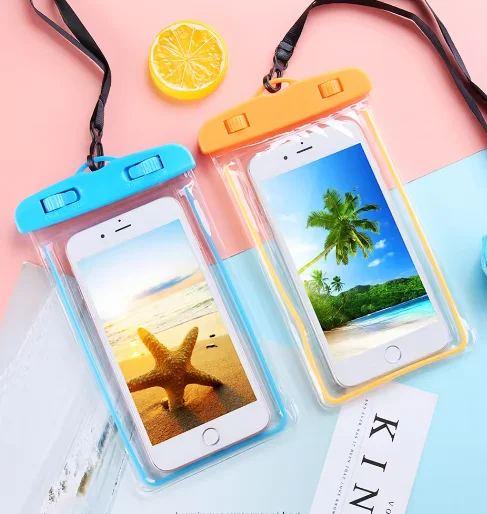 Hot Sale Universal Waterproof Clear Mobile Phone Case for All Series Smart Phones Water Resistant Bags