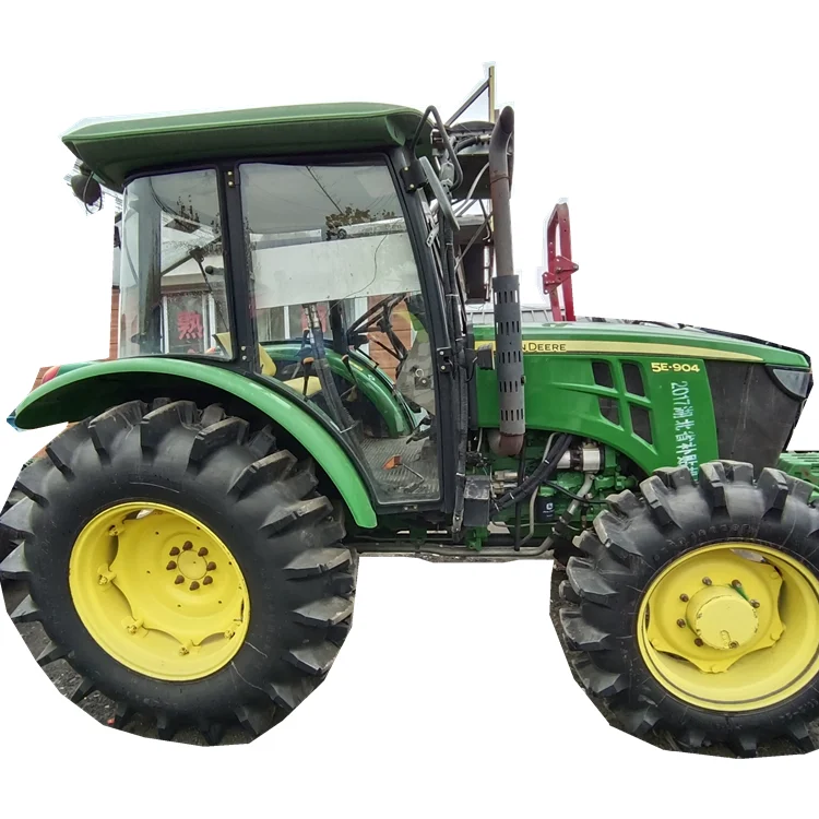 Used John Deere 90 HP small farm tractor construction machinery