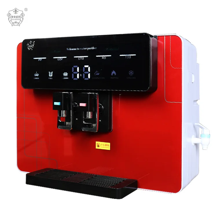  Столешница очиститель воды Горячая и холодная вода противонаправленный осмос УФ-фильтр для очистки при помощи обратного осмоса фильтр Щелочной