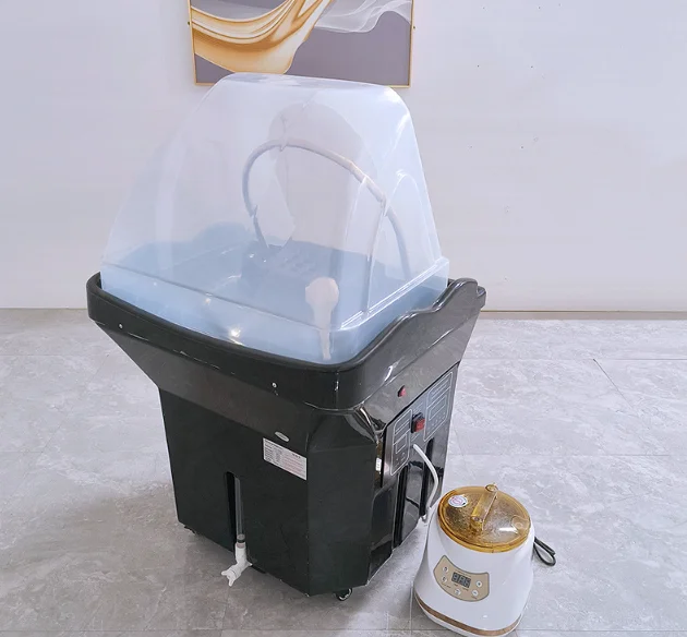 Factory Washing Head Therapy SPA No Plumbing Portable Shampoo Basin Sink With Water Tank Head Spa Equipment For Beauty Salon