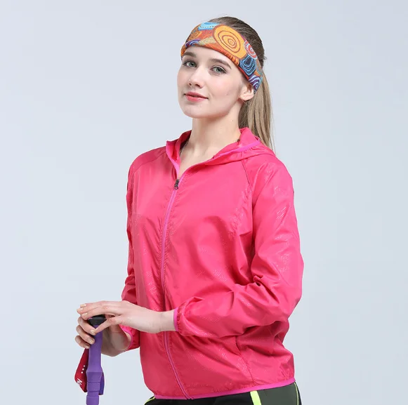 
OEM 2021 Outdoor sun protection skin clothing waterproof sport jacket for men and women 