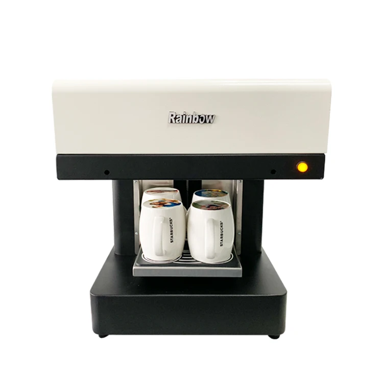 rainbow Newest Coffee Printer 3d Cake Food Printing Machine