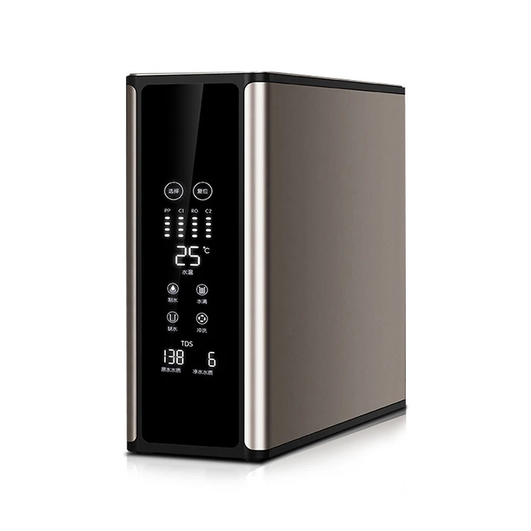 Непосредственный изготовитель домашнее и офисное оборудование с большим потоком питья без резервуара 800gpd обратный осмос дисплеем TDS
