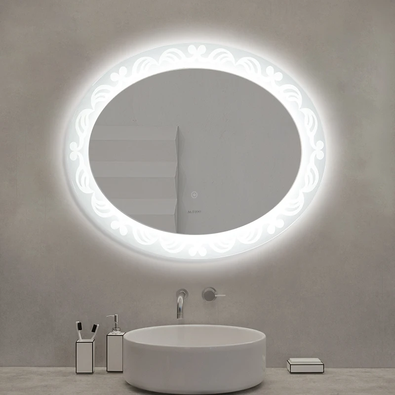 5-mm Copper-free Silver Mirror Full Length Body Induction Bathroom Intelligent Led Mirror