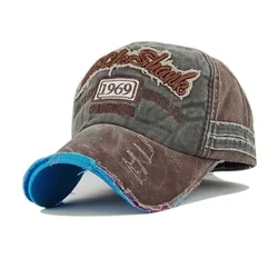 Unstructured Baseball Caps Custom Embroidery Logo Low Profile Distressed Cap 6 Panel Baseball Cap