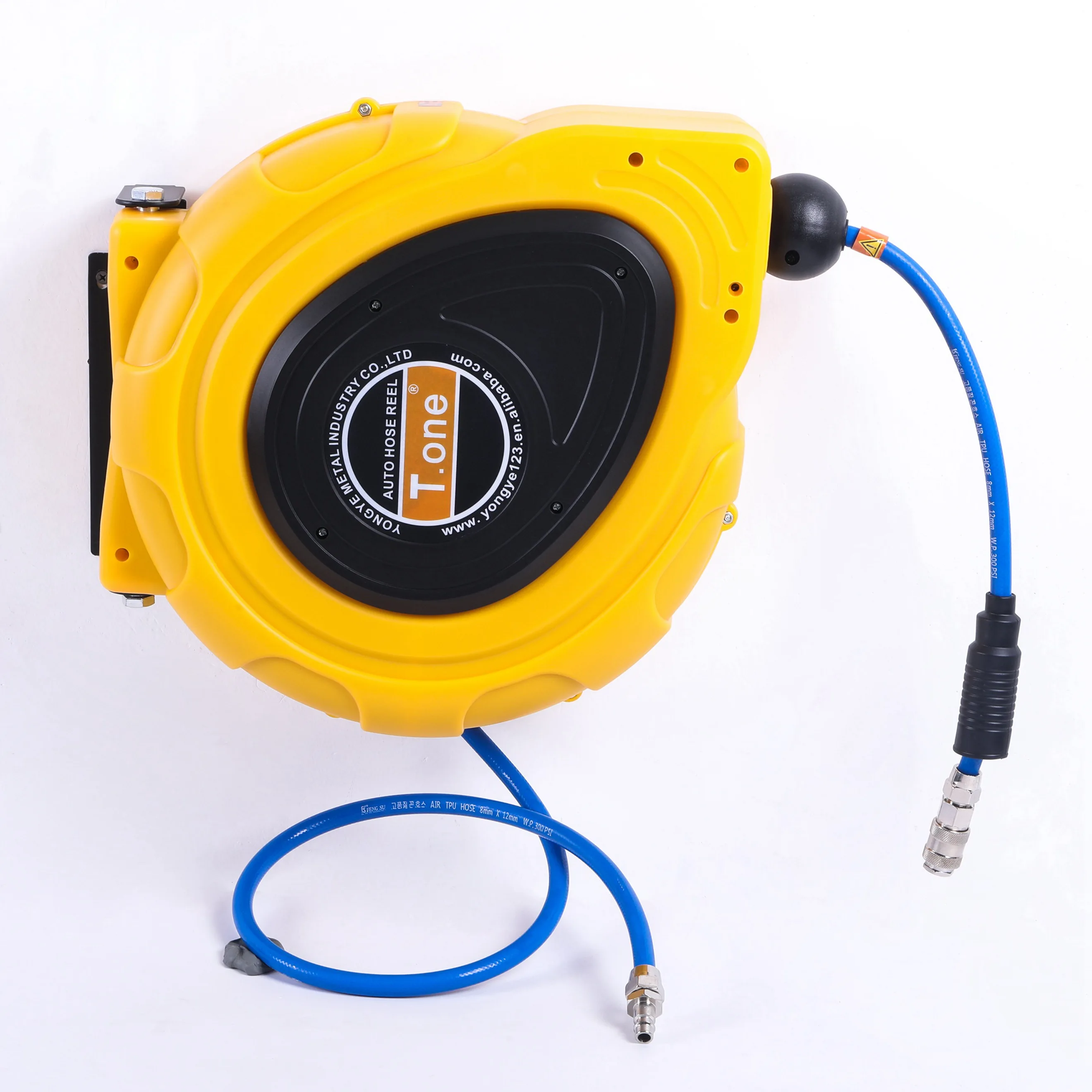 High Service Life Portable Hose Reel Swivel Water Hose Reel Rewindable Air Hose Reel