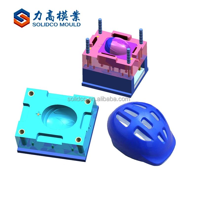 Newest Arrival Products Helmet Plastic Injection Mould Motorcycle Helmet Mold Manufactory