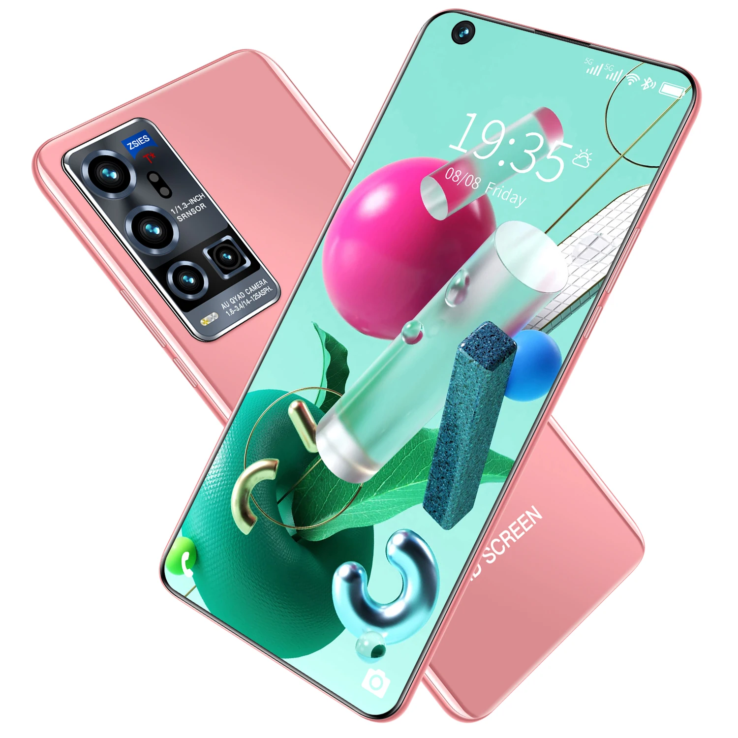 Global smartphone x70pro 5600mAh super large battery capacity 24 + 48mp front and rear HD camera Android 10.0 smartphone NEW