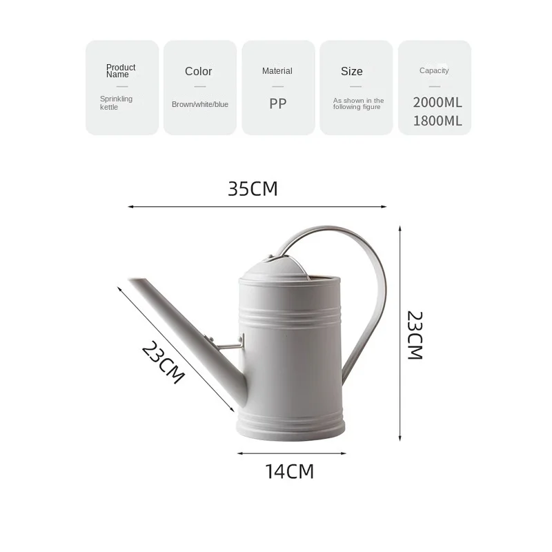 New Arrival Cheap Custom Detachable Gardens Plastic Watering Can Watering Pot Kettle