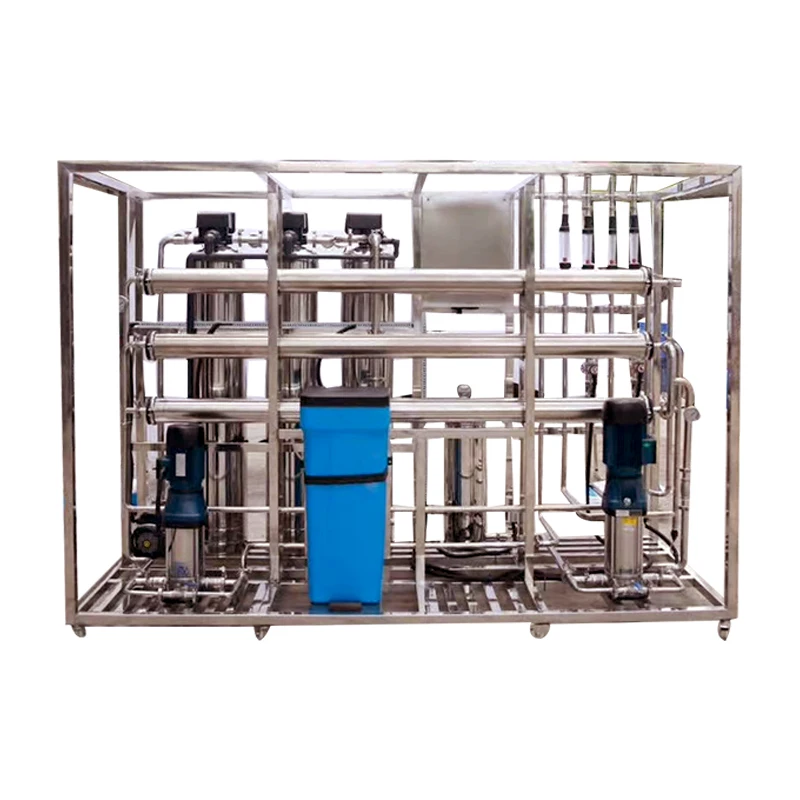 Large Scale Water Purification System Pure Drinking Water Making Machine Filtration Process Unit
