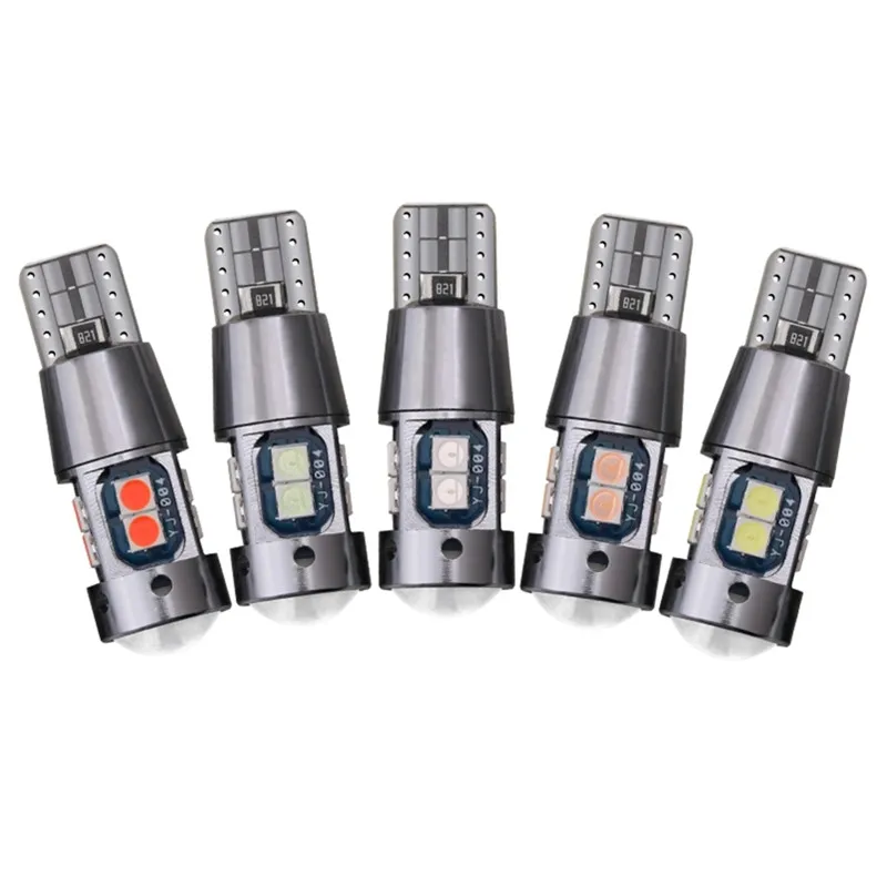 T10 3030 10 SMD неполярность DC 12-24V Светодиодная лампа Canbus без ошибок лампа для чтения салона автомобиля