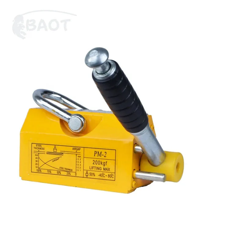 BAOT Factory Direct Supply PML600kg Permanent Magnetic Lifter Tool for Lifting Steel Price