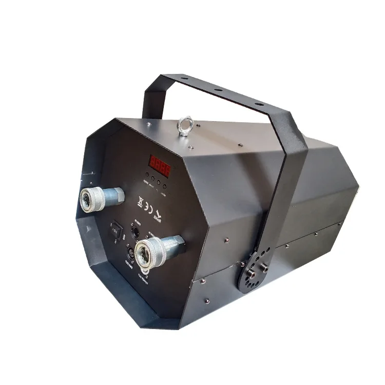 Ready To Ship Carbon Dioxide Gas Column Machine Night Club Stage Performance Cryo Jet Co2 Machine Two Valve Hanging CannonYS-C13