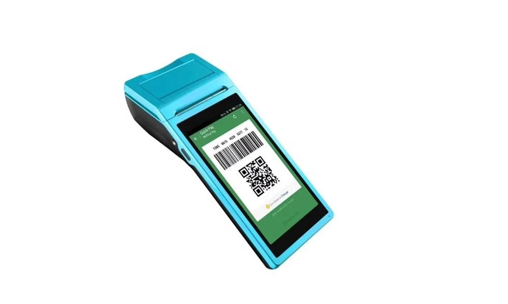 Cashier equipment portable pos with multi touch screen cash register mini