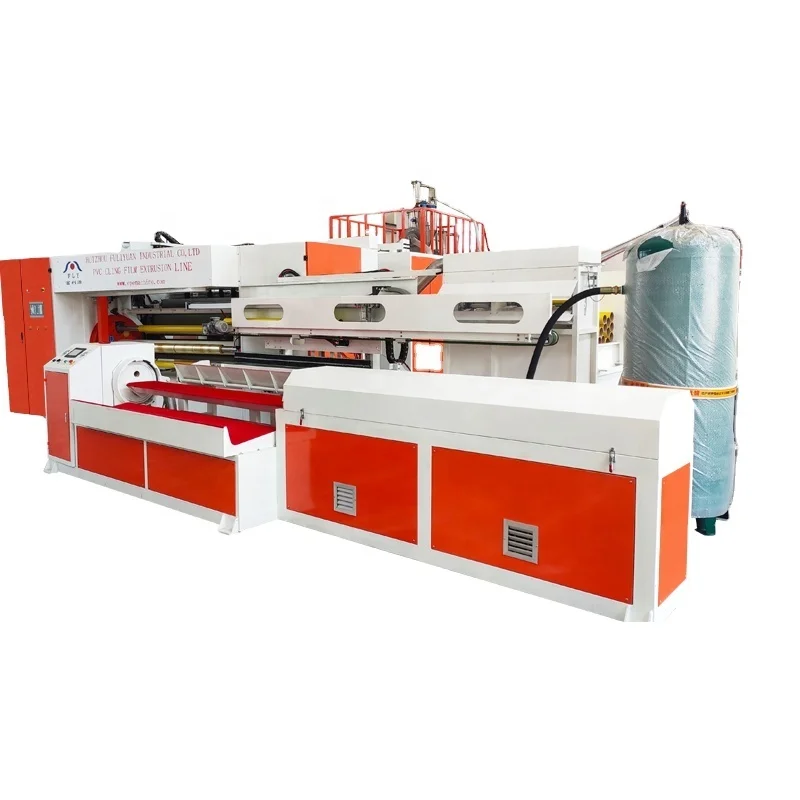 FLY-1200mm PVC cling film machine PVC cling film making machine line fresh keeping film machine