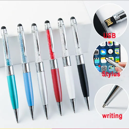 
3.0 2.0 customized logo usb flash drive 3d printing ball pen 
