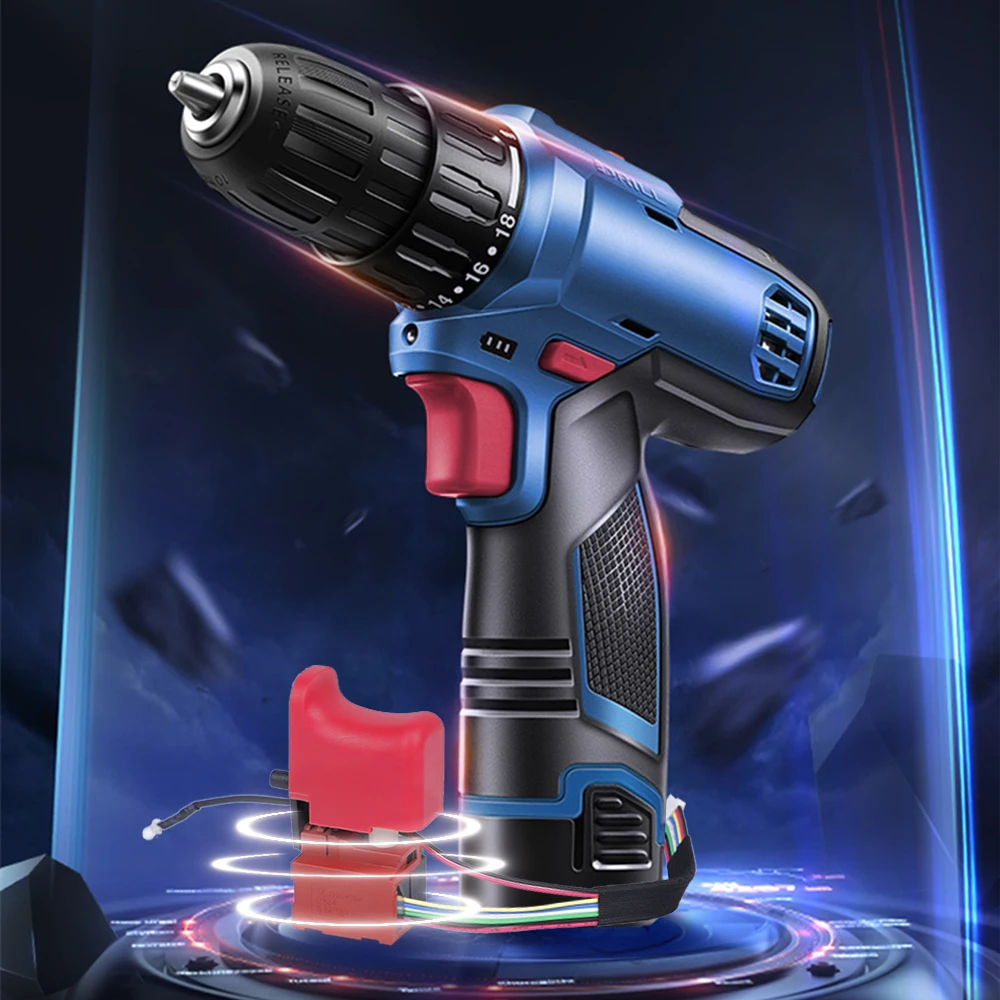 KEJIAN KJ04 Power Tool Switch AC and DC Step Or Stepless Variable Resistance Output Dust-proof function