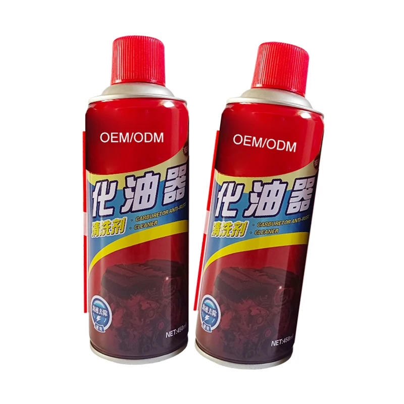Manufacturer 450ml car care product carburetor cleaning choke carb cleaner