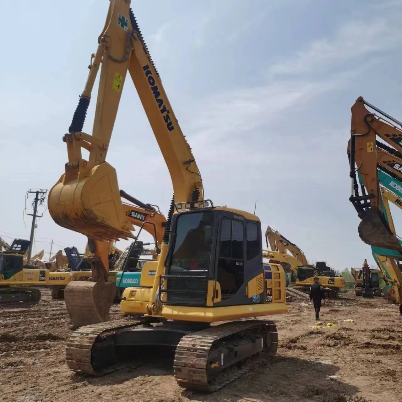 Chinese Manufacturer Condition Nice Komatsu pc130 Excavator 13ton Used Komatsu PC 130 Excavator