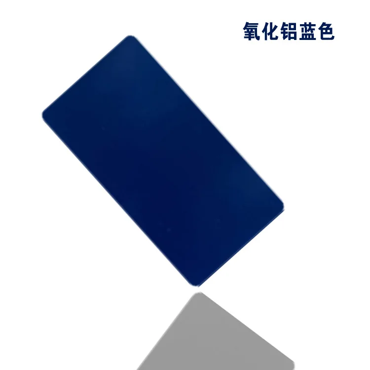 ISO Customized Black Anode Stainless Steel and Aluminum Label Laser Marking Material for Logo Durable Metal Product