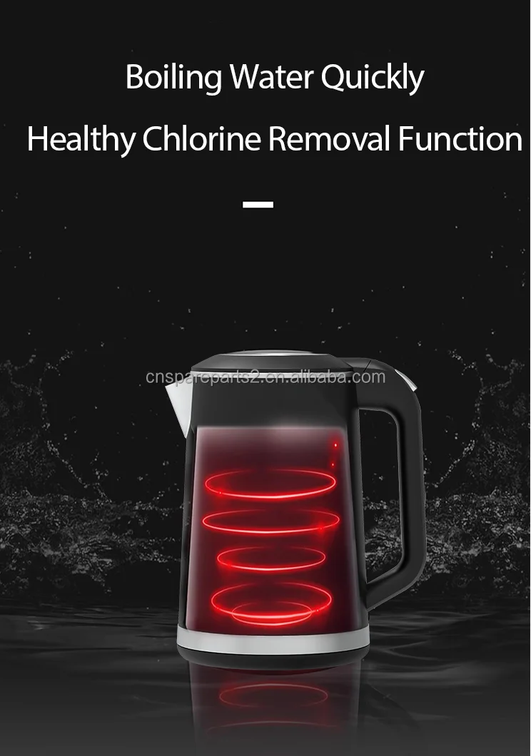 YUEKON Smart Portable Electric Kettle With Digital Display 1500w 1.5l Double Wall Electric Kettle With Touch Sensitive Control