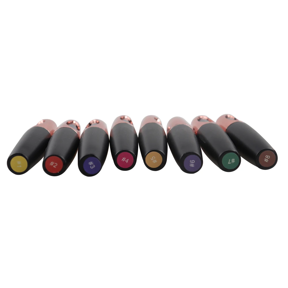 Colorful Vegan Liquid Mascara Long-Lasting Lengthening and Curing Mineral-Based with No Logo Private Label