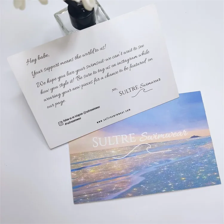 Customized Logo/Design Business Card Recyclable Birthday Wedding Gift Invitation Greeting Thank You Card Postcard Printing