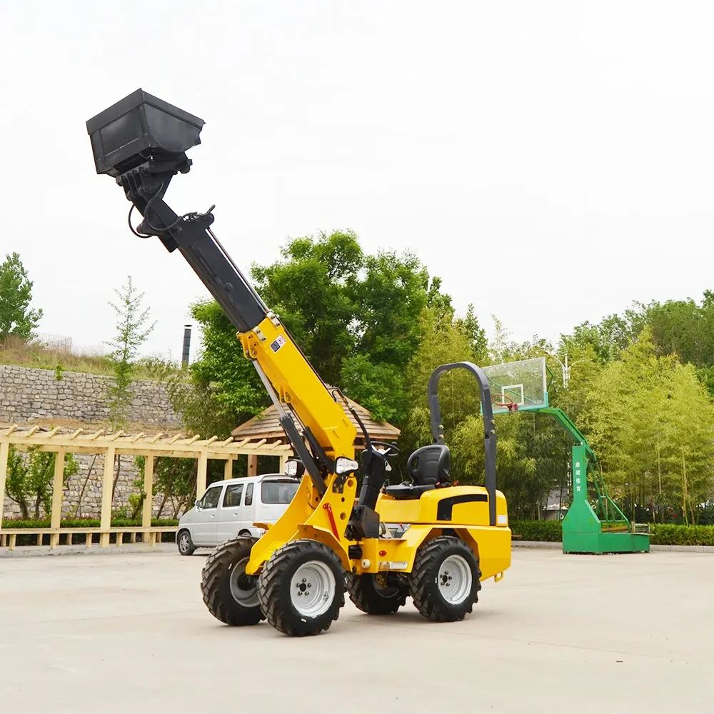 New Diesel CE Epa Engine Large Mini Retroexcavadora Farm Tractor Backhoe Excavator Loader 4x4