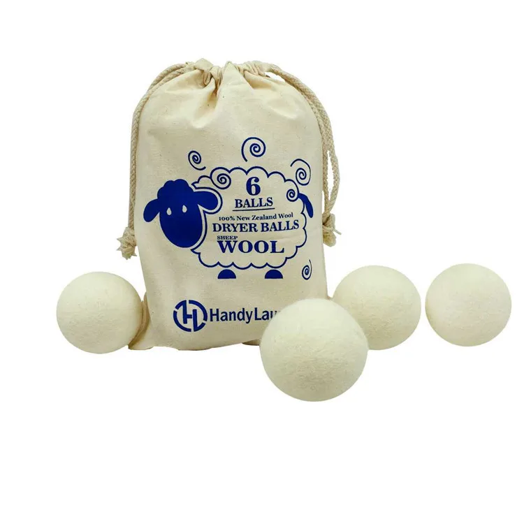 wool felt ball cotton wool dryer balls organic