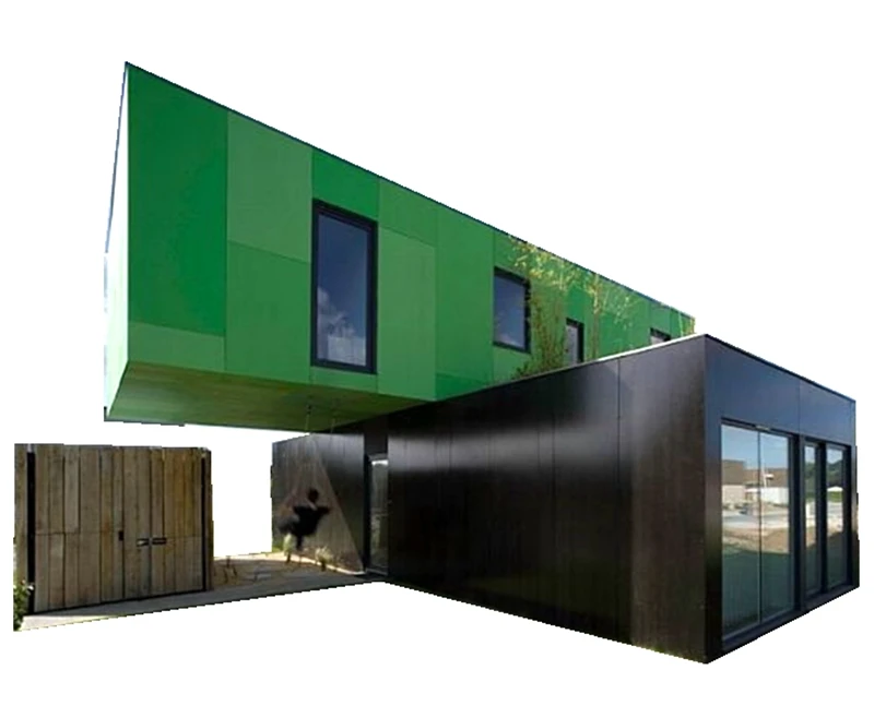 
modern design high quality container living house 2 storeys container house building 