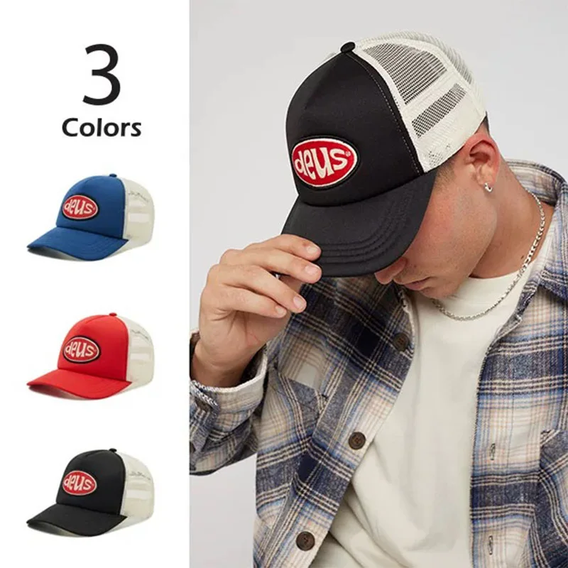 Wholesale Custom 3d Puff Embroidery Mesh Trucker Cap Women Men Printing Trucker Cap Foam Trucker Hat