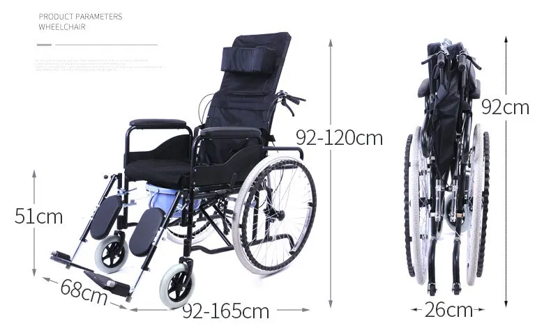 Hospital Automatic Loading Stretcher Wheelchair Folding Ambulance manual wheelchair