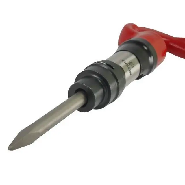 17.5 mm Chisel Round Shank Air Pneumatic Chipping Hammer 2500Bpm With 25.4 mm Piston Stroke