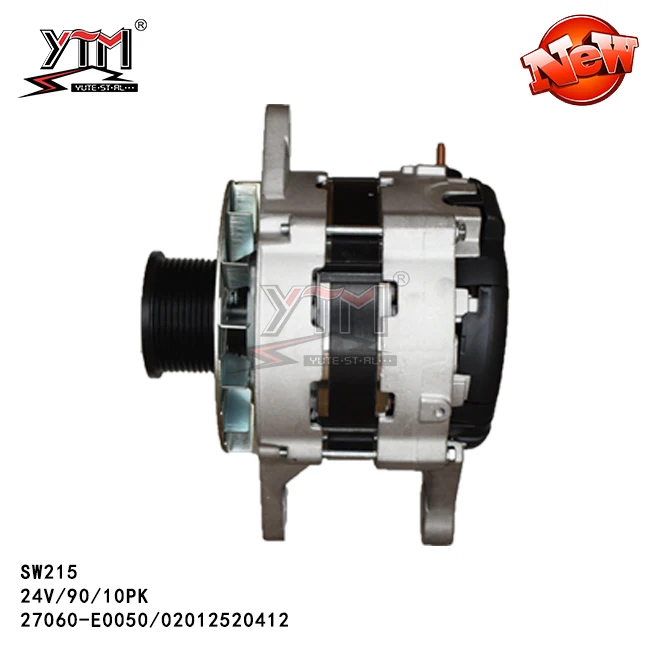 SW215 alternator 24V 90A 10PK for HINO Ranger 27060-E0050 /02012520412