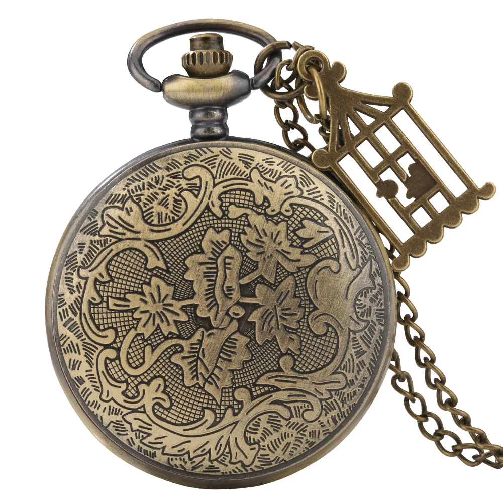 Cheap Price Vintage Necklace Clock Gift Pendant Chain Reloj Hollow Little Prince Quartz Pocket Watch With Widget