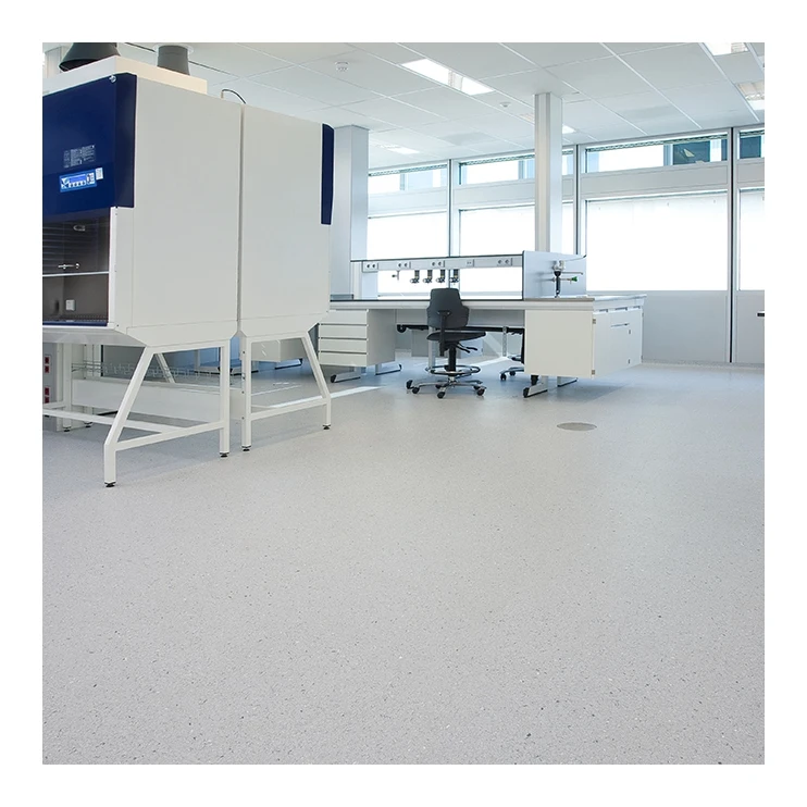 Antistatic PVC flooring In Rolls / ESD Plastic Floor For Lab/ Clean Room