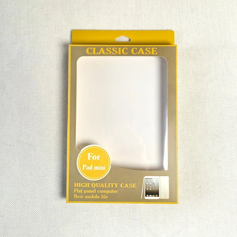 Customized IPad Paper Box Packaging Tablet Computer Protective Cover Outer Packaging Transparent Window Paper Box
