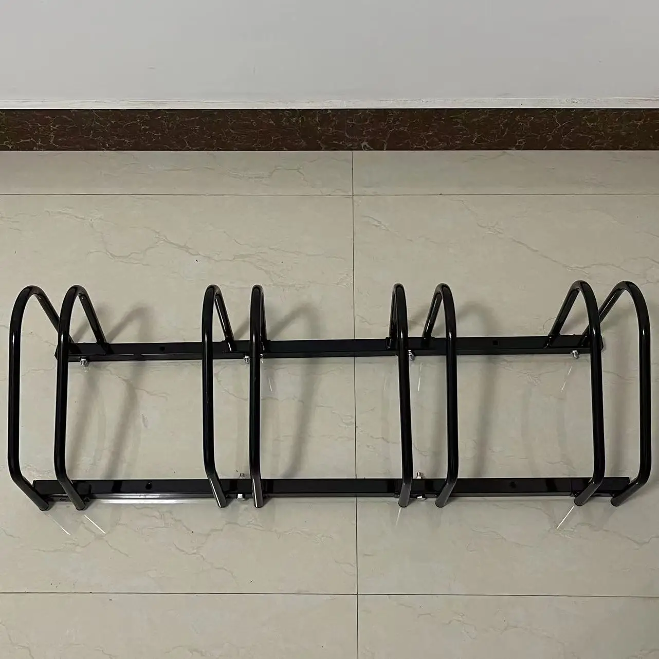 4 Bikes Floor Stand Bike Rack Floor Bicycle Stand