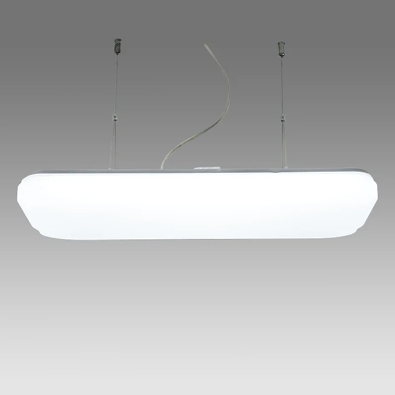 Office home dining Simple modern studio Led chandelier Nordic ceiling Chandelier Linear light