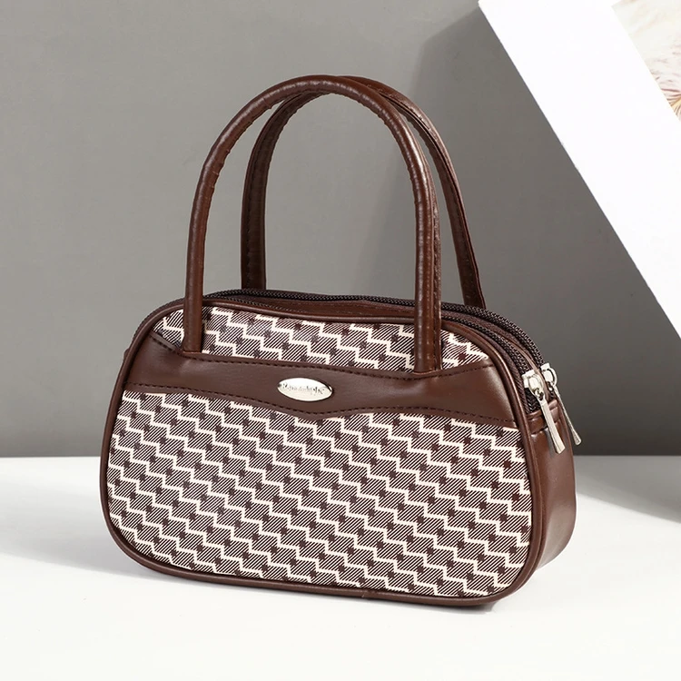 pu leather handbag for women