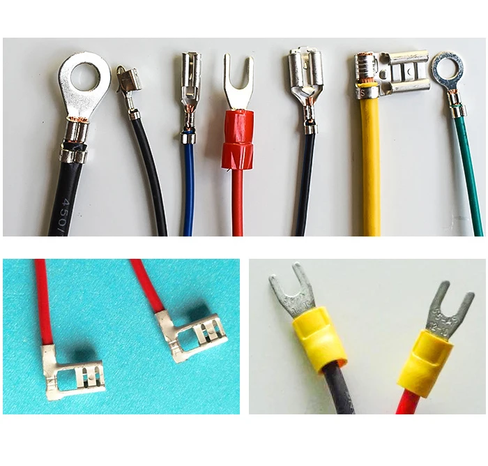 Semi Automatic Pneumatic IDC/IDE Flat Ribbon Terminal Wire Crimping Machine FPC / FFC Cable Crimper