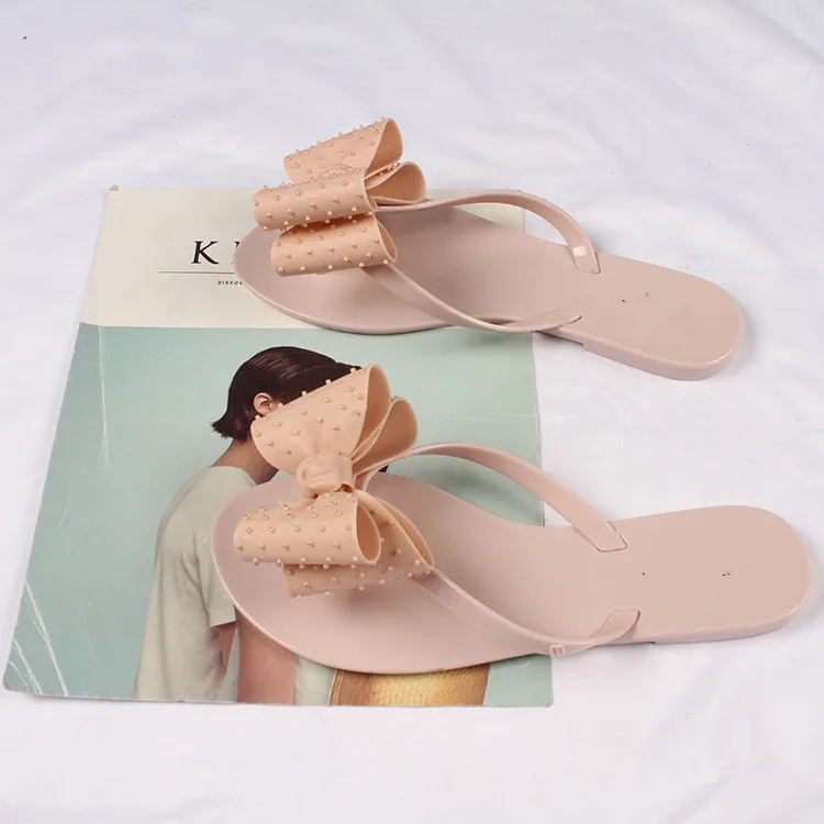 Classy Cheap Custom Logo Orthopedic Soles Embellished Bowknot Flower Pedicure Other Bling Plain Mujer Girl Cute  Sandals