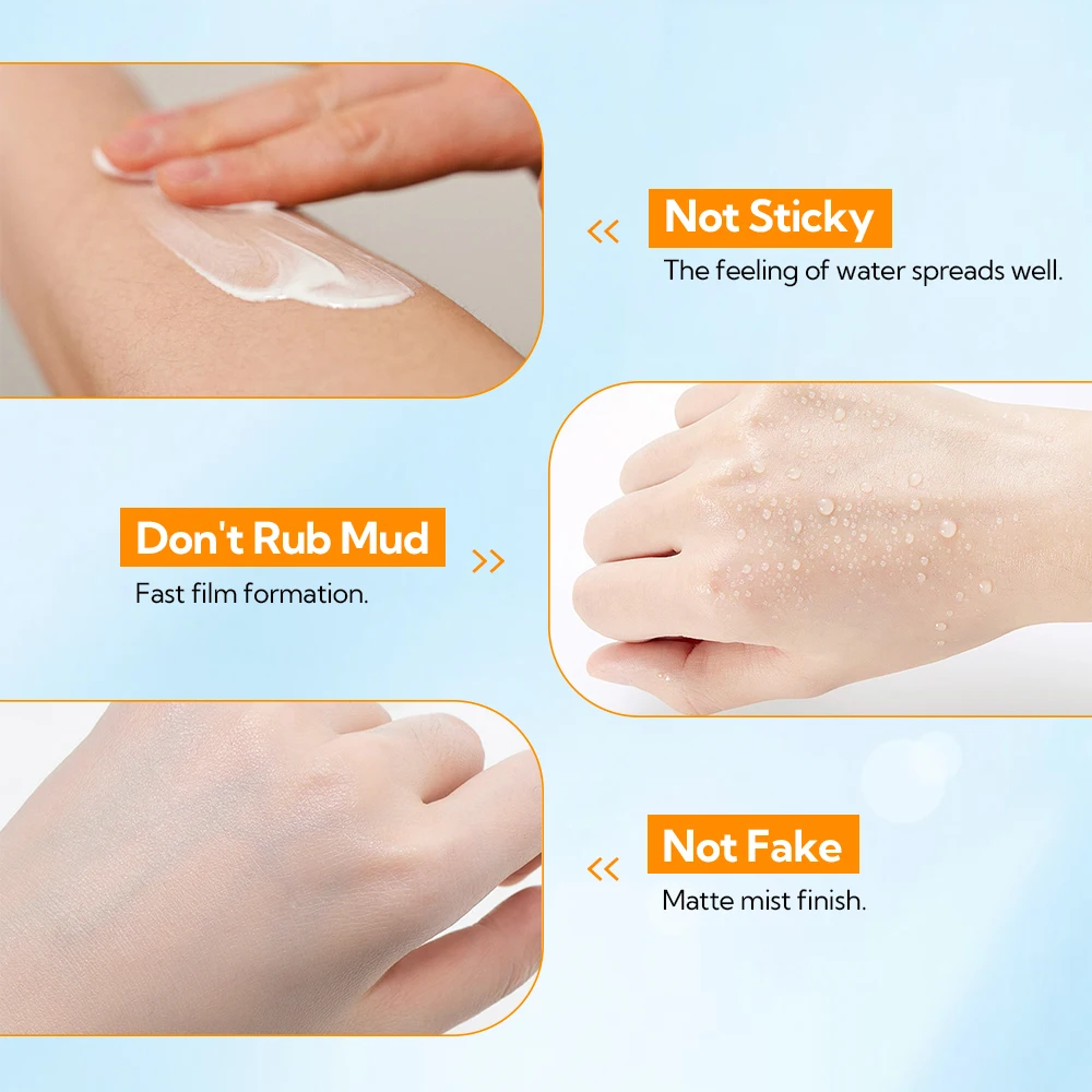 LANBENA New sunscreen spf 50 private label face whitening sunscreen lotion