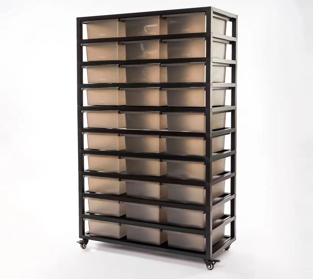 PP Plastic Snake Tub Metal Reptile Snake Iizard Breeding Rack System