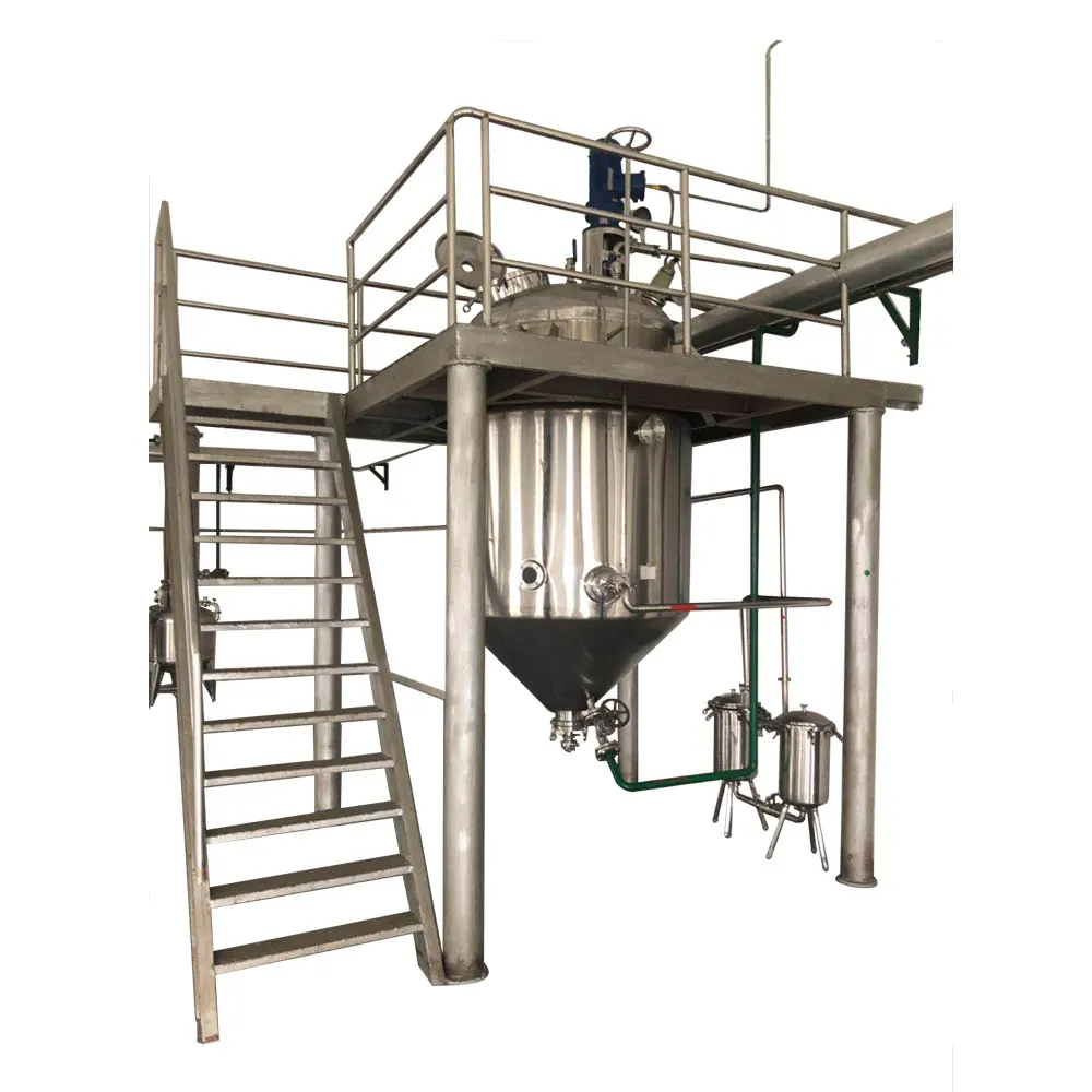 Stainless steel pharmaceutical extraction tank herbal/plant/essential oil  extractor